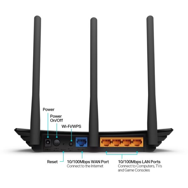 Tp Link 450 Mbps Router Tl-Wr940n - Image 3